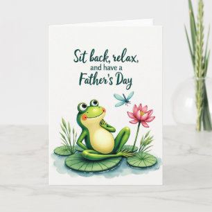 Vreedzame Vaderdag Waterlelie Kaart