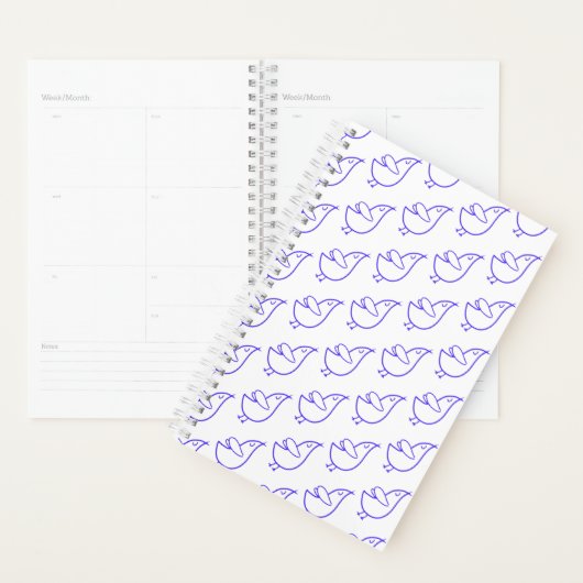 Vreedzame vogels planner (Display)
