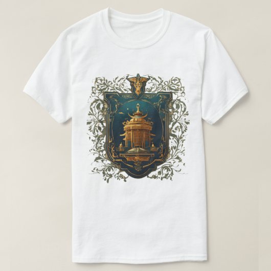 Vreedzame wereld T-shirt ontwerp (Design voorkant)