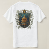 Vreedzame wereld T-shirt ontwerp (Design achterkant)