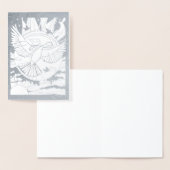 vreedzame wereldduif folie kaarten (Display)