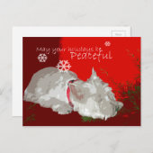 VREEDZAME WESTIE FEESTDAGEN (Voorkant / Achterkant)