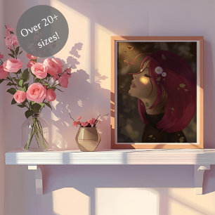 Vreedzame Zachte Straling Poster
