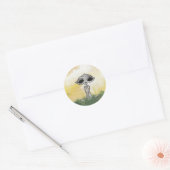 Vreedzame Zomer Alien Sticker (Envelop)