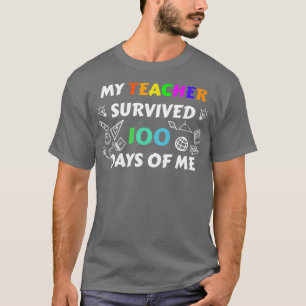 Vreemd 100 schooldagen t-shirt
