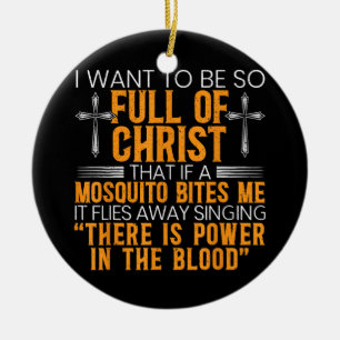 Vreemd Christelijk religieus dienaar van God gelov Keramisch Ornament