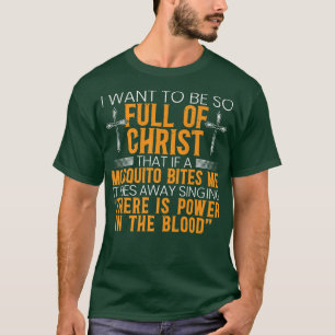 Vreemd Christelijk religieus dienaar van God gelov T-shirt