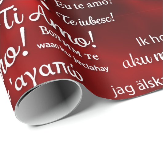 vreemd dat ik van je hou cadeaupapier (Rol Hoek)