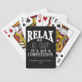 Vreemd dat we geen competitieve gezinshereniging z pokerkaarten (Achterkant)