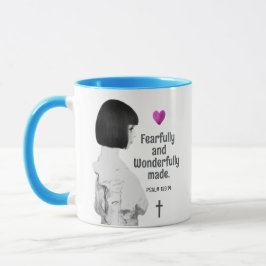 Vreemd en prachtig gemaakt Schattige meisje Christ Mok