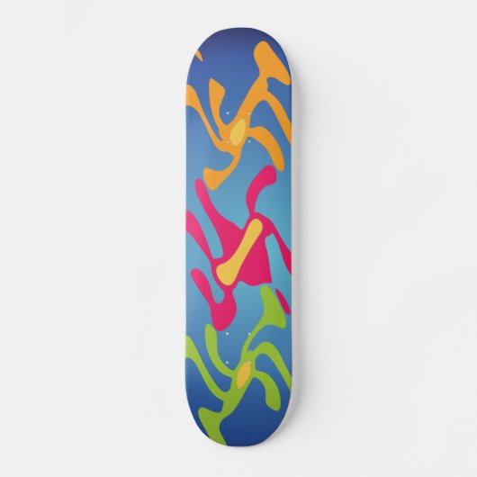 Vreemd en prachtig skateboard (Voorkant)