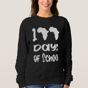 Vreemd genoeg 100 dagen van de zwarte schoolpride trui