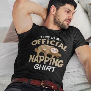 Vreemd genoeg Sleuf Officiële slaapstand Pajama T-shirt
