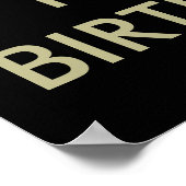 Vreemd, kalm houden... het is je sjabloon van het  poster (Hoek)