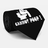 Vreemd kan niet poepen! stropdas (Opgerold)