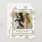 Vreemd leuk all-inclusive vakantie seizoensgebonde feestdagenkaart (Voorkant / Achterkant)