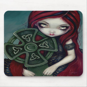 Vreemd Londense keizerlijke fee-celtic Mousepad Muismat