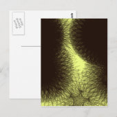 vreemd mysterie 576 abstracte kunst briefkaart (Voorkant / Achterkant)