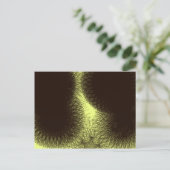 vreemd mysterie 576 abstracte kunst briefkaart (Staand voorkant)