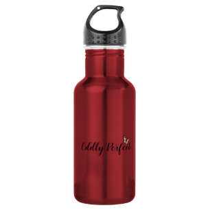 Vreemd Perfecte Vlinder Waterfles