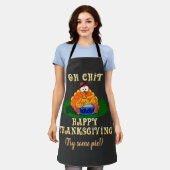 Vreemd Turkije realiseert zich dat het Thanksgivin Schort (Gedragen)