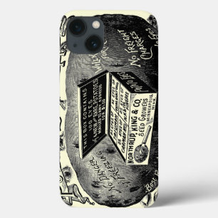 Vreemde aardappeladvertentie iPhone 13 hoesje