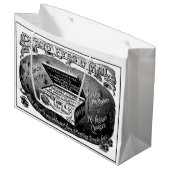 Vreemde  aardappeladvertentie groot cadeauzakje (Voorkant Gekanteld)