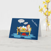 Vreemde Bedfellows (verjaardag) Kaart (Gele Bloem)