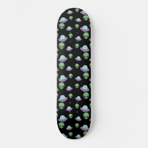 Vreemde buitenaardse buitenaardse Aliens UFO's Skateboard