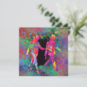 Vreemde dagen kaart (Staand voorkant)