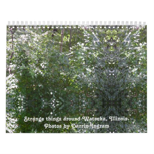 Vreemde dingen in Watseka, Illinois Kalender (Hoes)