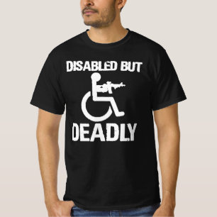 vreemde handicap dodelijk t-shirt