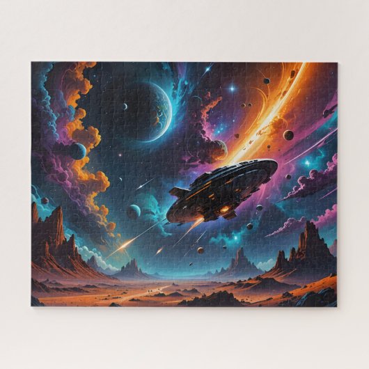 Vreemde Nieuwe Wereld Legpuzzel (Horizontaal)