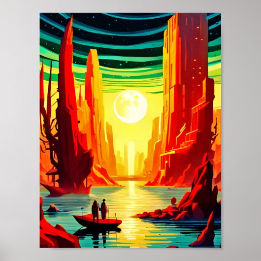 Vreemde Nieuwe Wereld Poster (Voorkant)