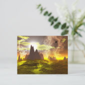 Vreemde Oceaan Briefkaart (Staand voorkant)