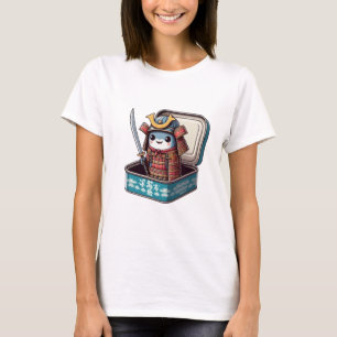 Vreemde Sardine Samurai Dames T-shirt