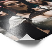 Vreemde Schattigee Gothic Meisjes Staring Foto Afdruk (Hoek)