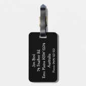 Vreemde sluiting van een Emu in Australië Bagagelabel (Achterkant verticaal)