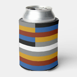 Vreemde trots vlag blikjeskoeler