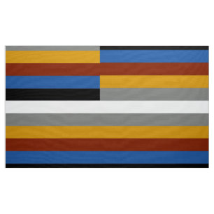 Vreemde trots vlag stof