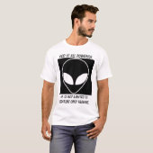 vreemdeling t-shirt (Voorkant volledig)
