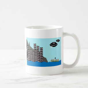 Vreemdelingen vallen Hongkong binnen Koffiemok