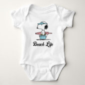 VREEMDEN | Beach Bum Snoopy Romper (Voorkant)