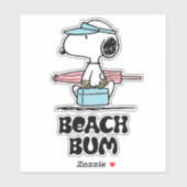 VREEMDEN | Beach Bum Snoopy Sticker (Vel)