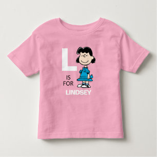 VREEMDEN   Gepersonaliseerde Lucy Kinder Shirts