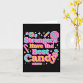 Vreemden Hebben De Beste Snoep Grappige Snoep  Kaart (Gele Bloem)