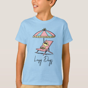 VREEMDEN Hout bestemd voor het strand T-shirt