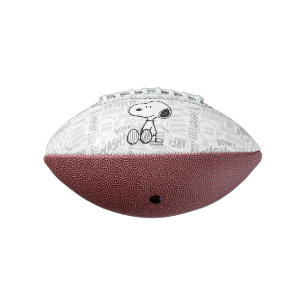 VREEMDEN   Snoopy op Black White Comics American Football