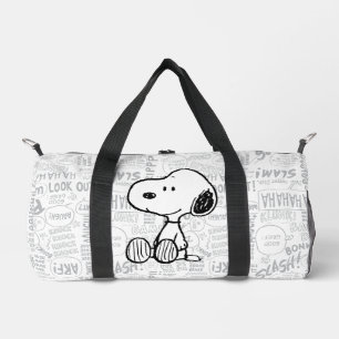 VREEMDEN Snoopy op Black White Comics Plunjezak
