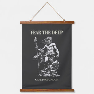 Vrees de Diepte – Poseidon Mythic Hangend Wandkleed